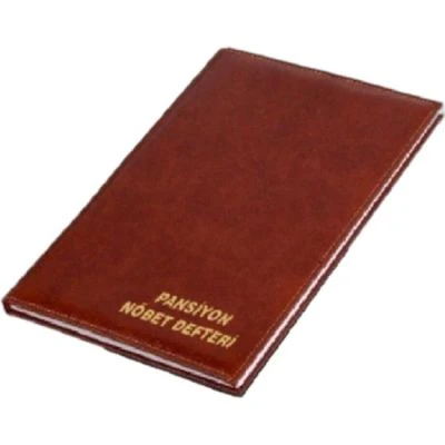 PANSİYON NÖBET DEFTERİ SUNİ DERİ