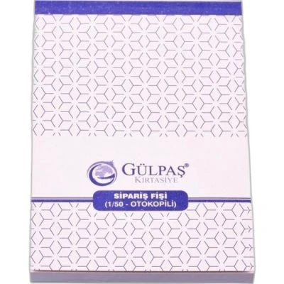 GÜLPAŞ SİPARİŞ MAKBUZU