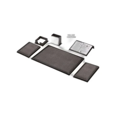 GÜLPAŞ SÜMEN TAKIMI SUNİ DERİ 6 PARÇA SİYAH KLASİK