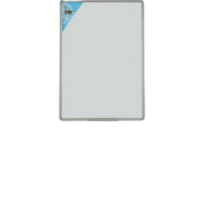 70*100 ELEGANT ÇERÇEVE LAMİNANT YÜZEYLİ TELESKOPİK AYAKLI BEYAZ YAZI TAHTASI