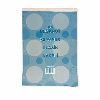 ALTINYILDIZ A4 50 YAP ÇİZGİLİ-KARELİ BLOKNOT