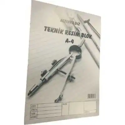ALTINYILDIZ A4 TEKNİK RESİM BLOK