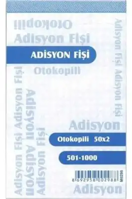 ALTINYILDIZ OTOKOPİLİ  ADİSYON FİŞİ