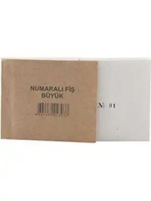 ALTIYILDIZ BÜYÜK NUMARALI FİŞ