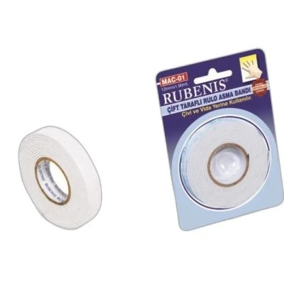 RUBENİS ÇİFT TARAFLI TAŞIMA BANDI (12MMX1.90MT)
