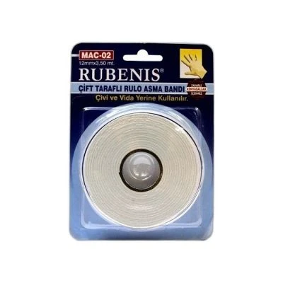 RUBENİS ÇİFT TARAFLI TAŞIMA BANDI (12MMX3.50MT)