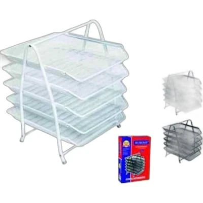 RUBENİS 5'Lİ TEL EVRAK RAFI