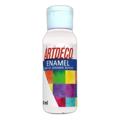 ARTDECO ENAMEL-CAM VE SERAMİK BOYA 60ML BEYAZ 819