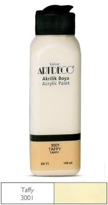 ARTDECO AKRİLİK BOYA 140ML TAFFY 3001