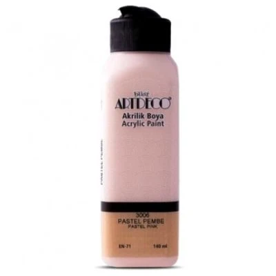 ARTDECO AKRİLİK BOYA 140ML PASTEL PEMBE 3006