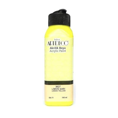 ARTDECO AKRİLİK BOYA 140ML LİMON SARI 3627