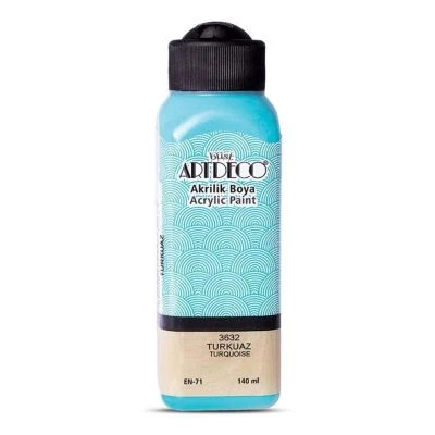 ARTDECO AKRİLİK BOYA 140ML TURKUAZ 3632