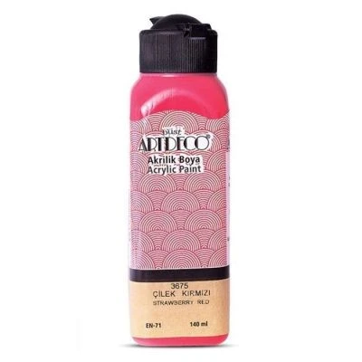 ARTDECO AKRİLİK BOYA 140ML ÇİLEK KIRMIZI 3675