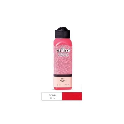 ARTDECO AKRİLİK BOYA 140ML KIRMIZI 3016