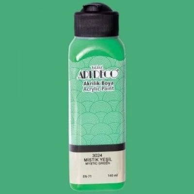 ARTDECO AKRİLİK BOYA 140ML MİSTİK YEŞİL 3024
