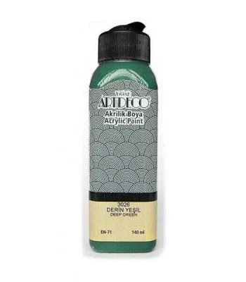 ARTDECO AKRİLİK BOYA 140ML DERİN YEŞİL 3026