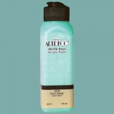 ARTDECO AKRİLİK BOYA 140ML AÇIK NANE 3028