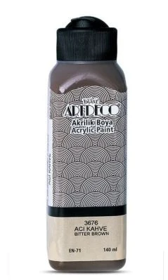 ARTDECO AKRİLİK BOYA 140ML ACI KAHVE 3676