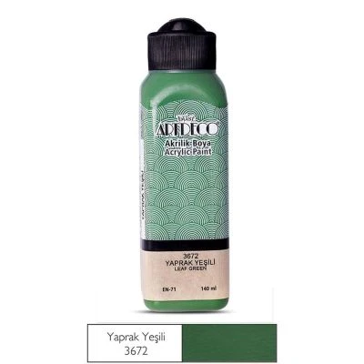 ARTDECO AKRİLİK BOYA 140ML YAPRAK YEŞİLİ 3672