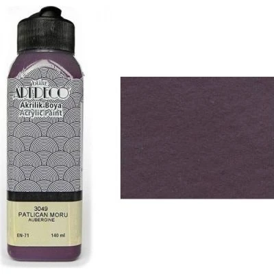 ARTDECO AKRİLİK BOYA 140ML PATLICAN MORU 3049