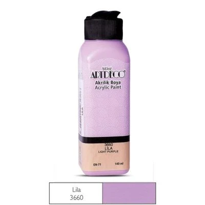 ARTDECO AKRİLİK BOYA 140ML LİLA 3660