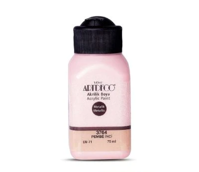 ARTDECO METALİK AKRİLİK BOYA 75ML PEMBE İNCİ 3764