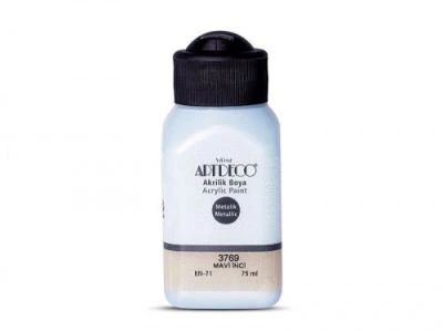 ARTDECO METALİK AKRİLİK BOYA 75ML MAVİ İNCİ 3769