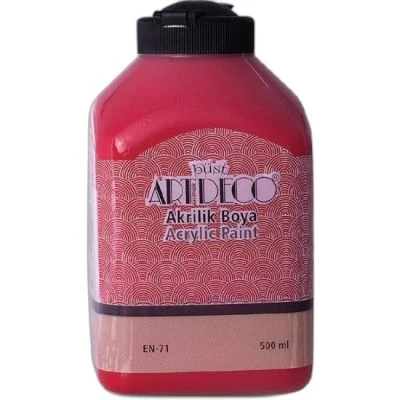 ARTDECO ÇİLEK KIRMIZI 500ML AKRİLİK BOYA