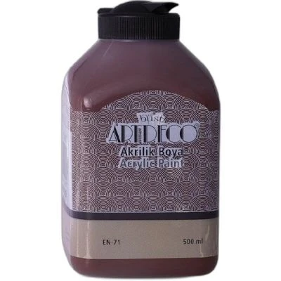 ARTDECO KAHVERENGİ 500ML AKRİLİK BOYA