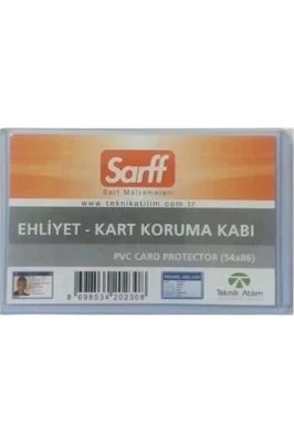 SARFF A-031V 85X55 PVC KİMLİK-EHLİYET KORUMA KABI