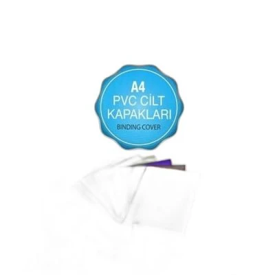 SARFF PVC A4 CİLT KAPAĞI ŞEFFAF