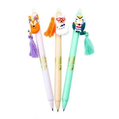 DOLPHIN EBP-2510 HAVYAN FİGÜRLÜ SİLGİLİ TÜKENMEZ KALEM ANIMALS