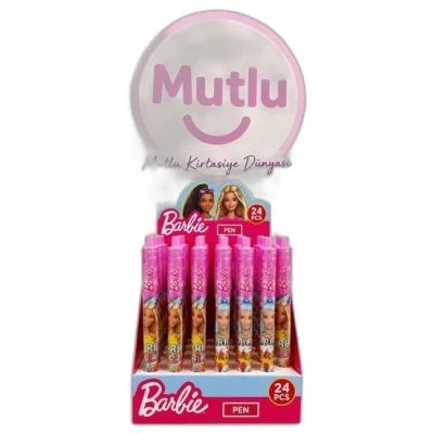 BARBİE GEÇMELİ KALP TÜKENMEZ KALEM