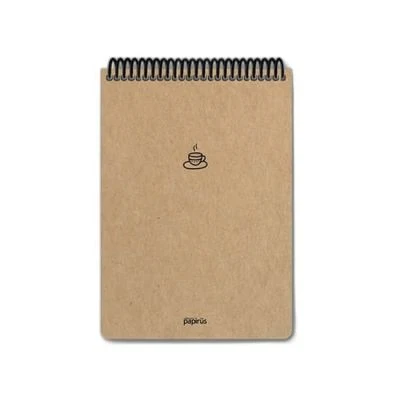 PAPİRÜS  KRAFT BLOKNOT 17 X 24 KARELİ BLOKNOT