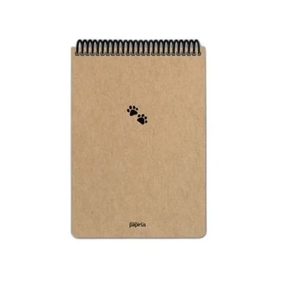 PAPİRÜS  KRAFT BLOKNOT 17 X 24 ÇİZGİLİ BLOKNOT