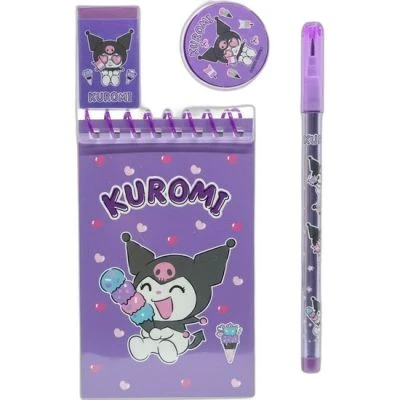 KUROMI KIRTASİYE SETİ 4 LÜ