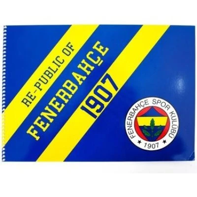 FENERBAHÇE SP. 25X35CM 18 YAPRAK RESİM DEFTERİ