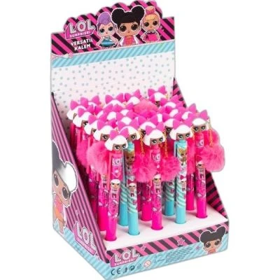 L.O.L SURPRISE VERSATİL KALEM TOPPERLI PON PON 0.7 MM 25 Lİ