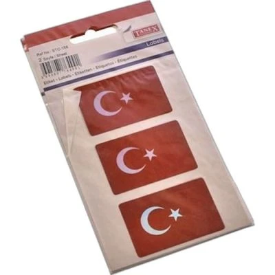 TANEX STC-156 BAYRAK ETİKET