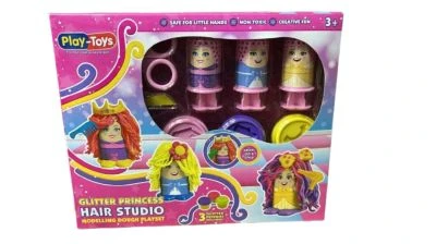 PLAY TOYS GLİTTER PRİNCESS HAİR STUDİO