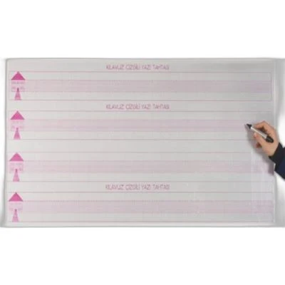 104X55 CM KILAVUZ ÇİZGİLİ EVLİ KAĞIT TAHTA