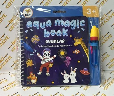 LİNO AQUA MAGİC BOOK OYUNLAR SİHİRLİ BOYAMA KİTABI
