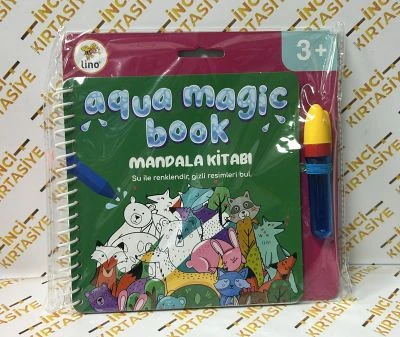 LİNO AQUA MAGİC BOOK MANDALA SİHİRLİ BOYAMA KİTABI