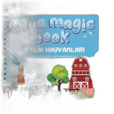 LİNO AQUA MAGİC BOOK ÇİFTLİK SİHİRLİ BOYAMA KİTABI