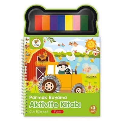LİNO PARMAK BOYAMA AKTİVİTE KİTABI FARM