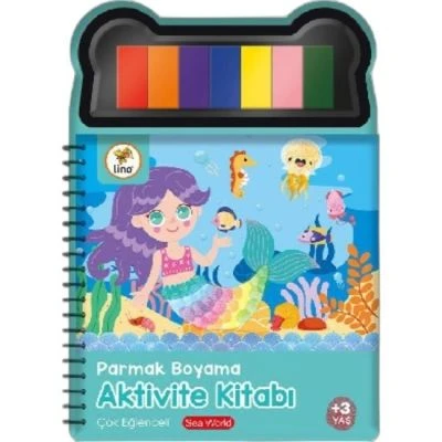 LİNO PARMAK BOYAMA AKTİVİTE KİTABI SEA WORLD