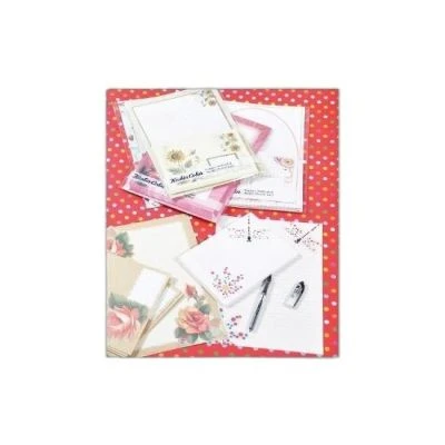 PLATİN RENKLİ MEKTUP KAĞIDI ZARFLI