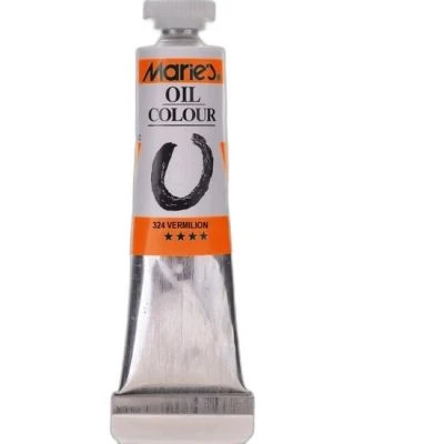 MARİES 50ML NO:324 YAĞLI BOYA VERMILION/TURUNCU