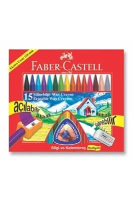 FABER-CASTELL 15 RENK MUM PASTEL BOYA