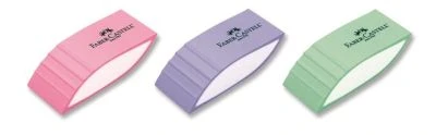 FABER-CASTELL YAPRAK ŞEKILLI SILGI CANLI RENKLER